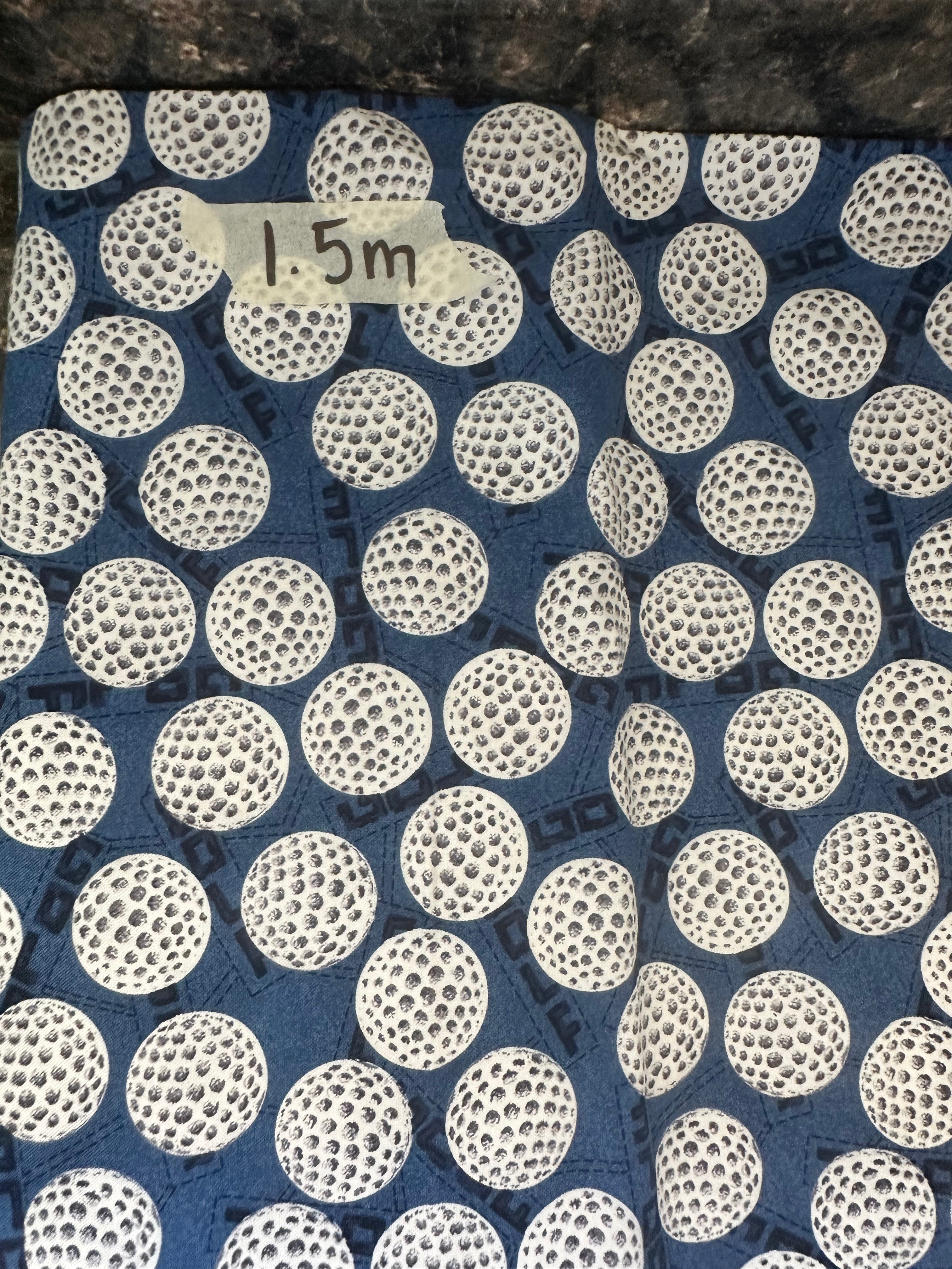 Cotton By The Metre - Golf