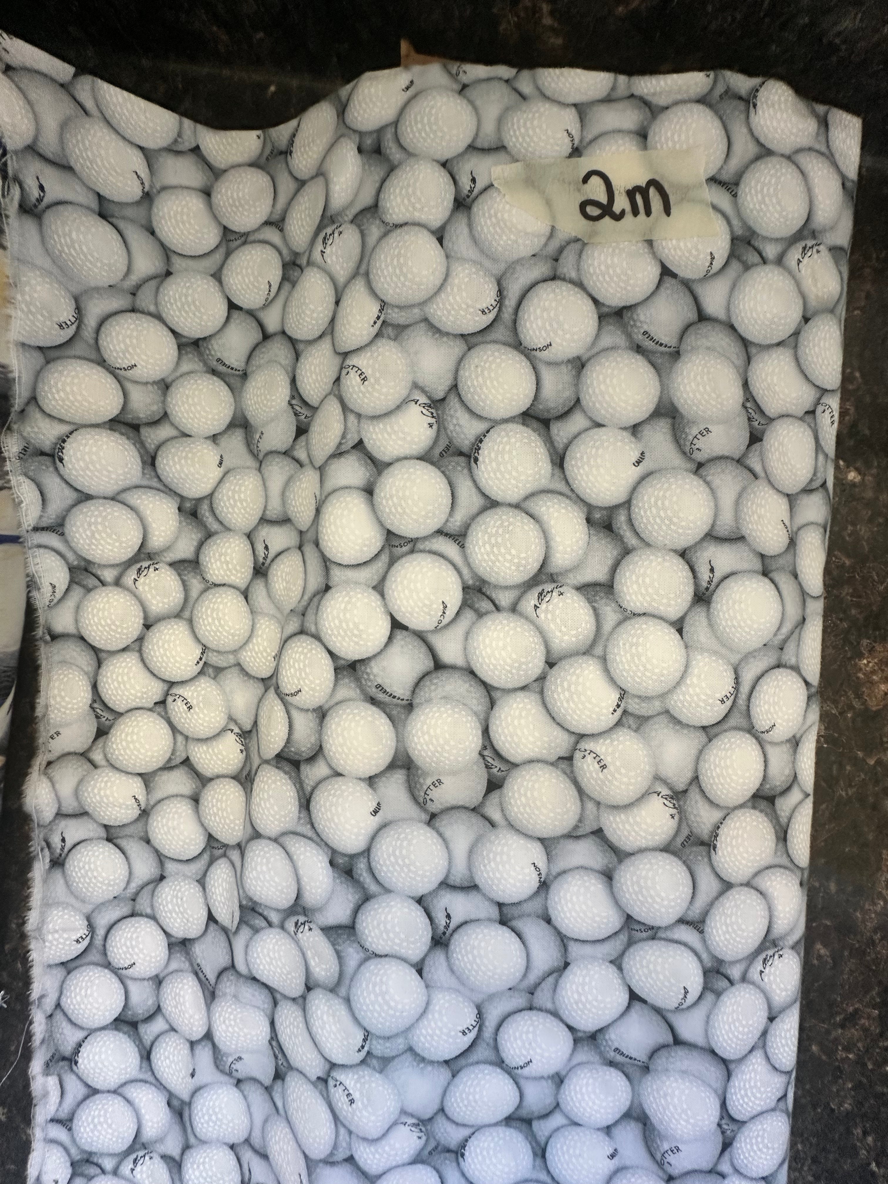Cotton By The Metre - Golf